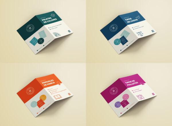 Brochures de Diseño gráfico