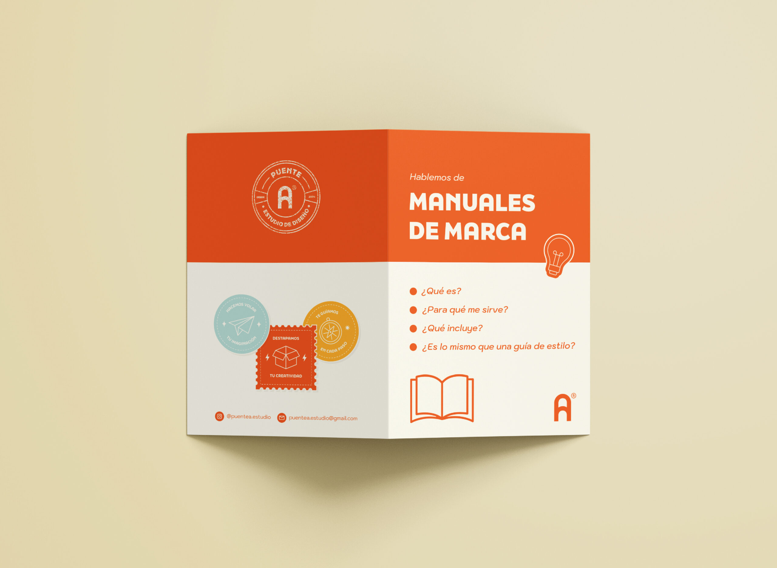 Folleto Manual de marca Puente A