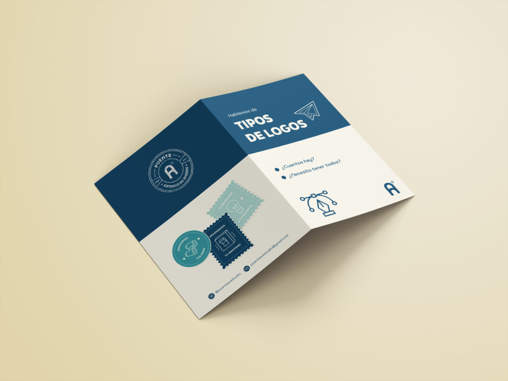 Díptico informativo Puente A